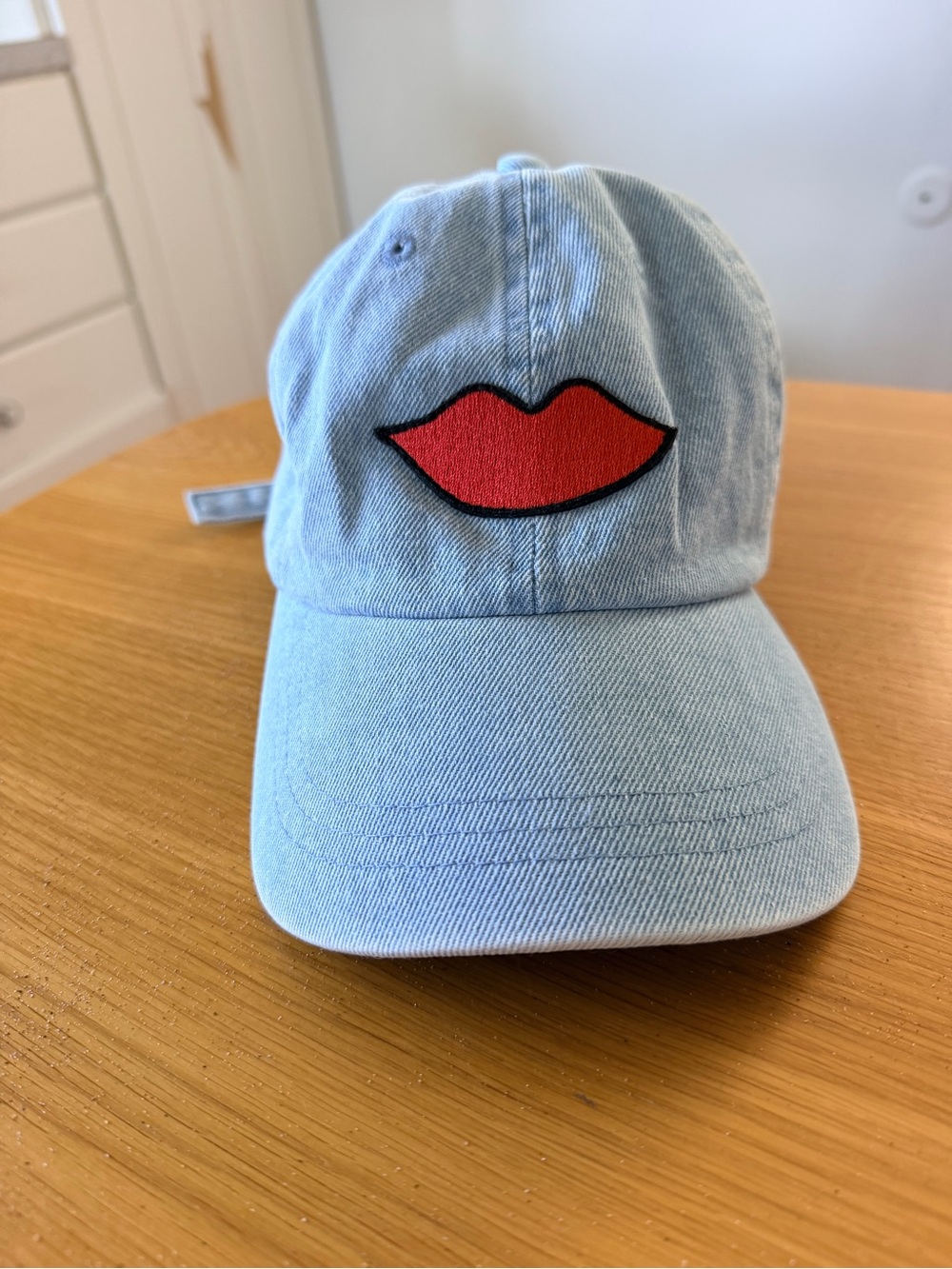 Clare V Denim Baseball Cap NWT